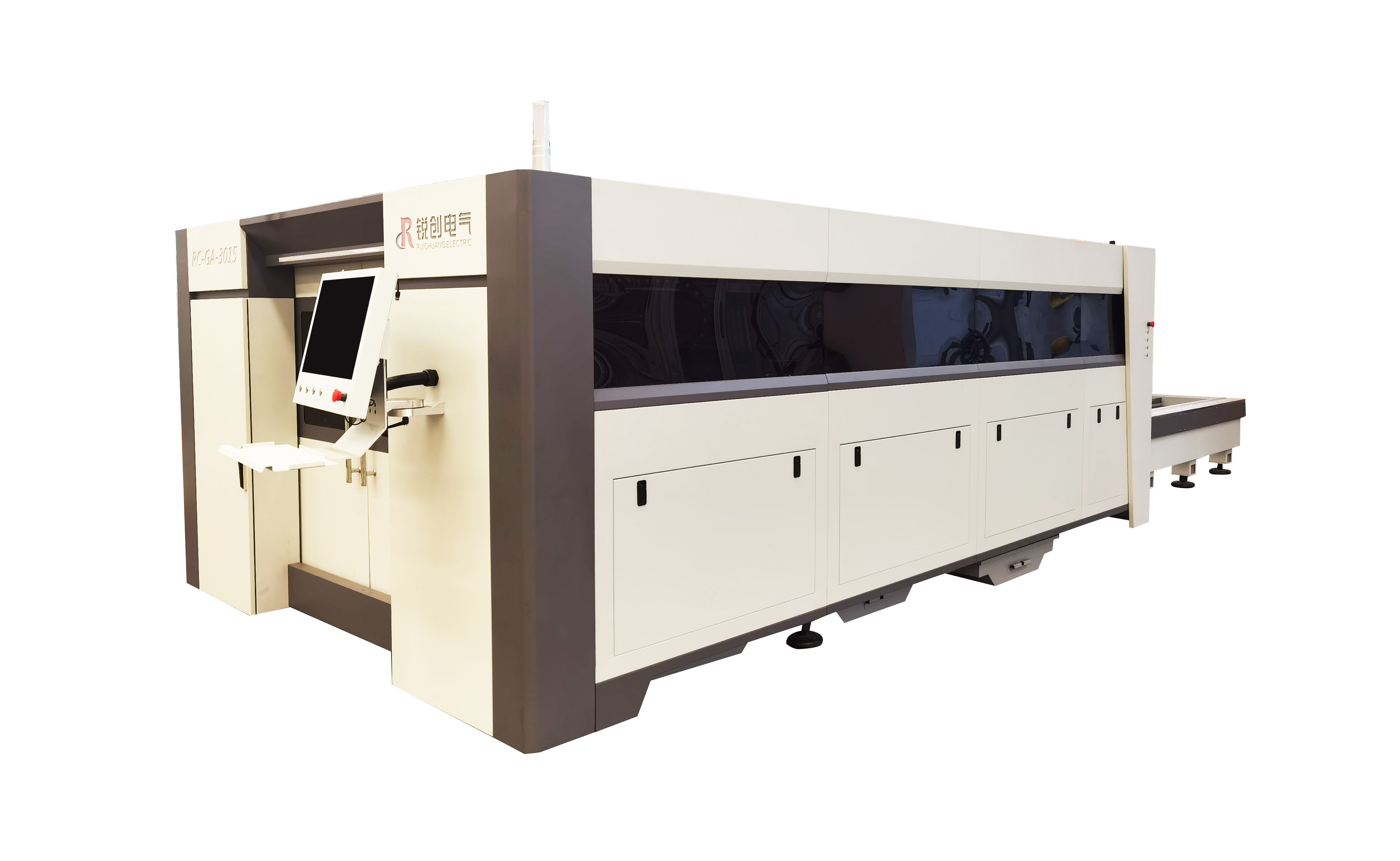 激光(guang)切(qie)割(ge)機側麵2